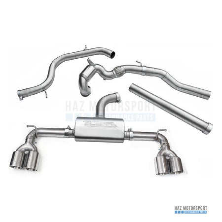Cobra Sport Quad Exit Turbo Back Golf R Style Exhaust – VW Golf GTI Mk7 2.0 TSI 5G (2012–2017)