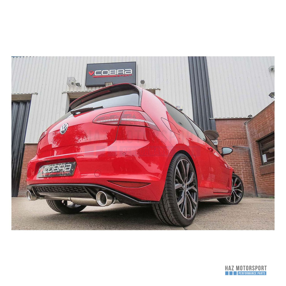 Cobra Sport Cat Back Exhaust – VW Golf GTI Mk7 2.0 TSI 5G (2012–2017)