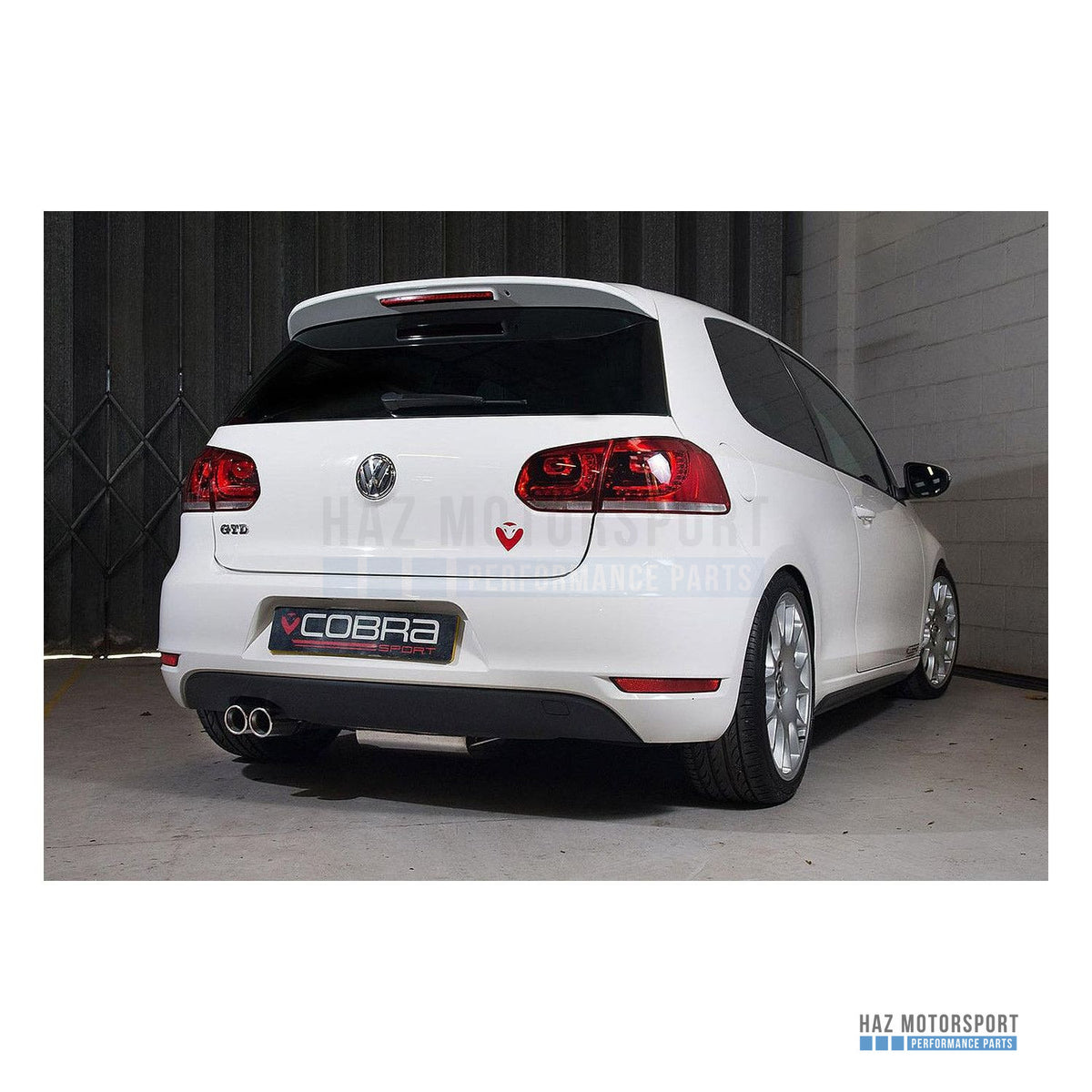 Cobra Sport Cat Back Exhaust – VW Golf GT Mk6 2.0 TDI 140PS 5K (2009–2013)