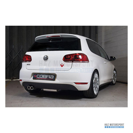 Cobra Sport Cat Back Exhaust – VW Golf GT Mk6 2.0 TDI 140PS 5K (2009–2013)