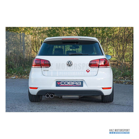 Cobra Sport Cat Back Exhaust – VW Golf GT Mk6 2.0 TDI 140PS 5K (2009–2013)