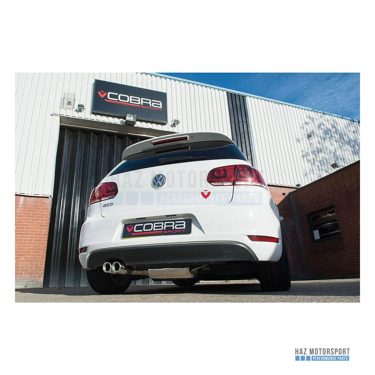 Cobra Sport Cat Back Exhaust – VW Golf GT Mk6 2.0 TDI 140PS 5K (2009–2013)