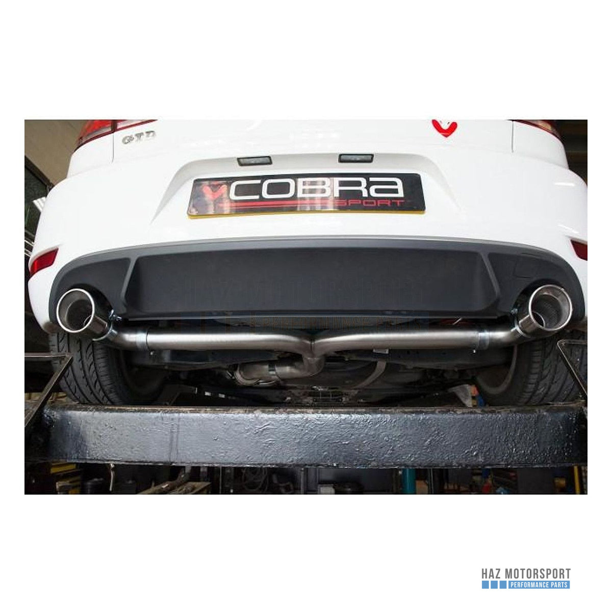 Cobra Sport Venom Box Delete GTI Style Cat Back Exhaust – VW Golf GT Mk6 2.0 TDI 140PS 5K (2009–2013)