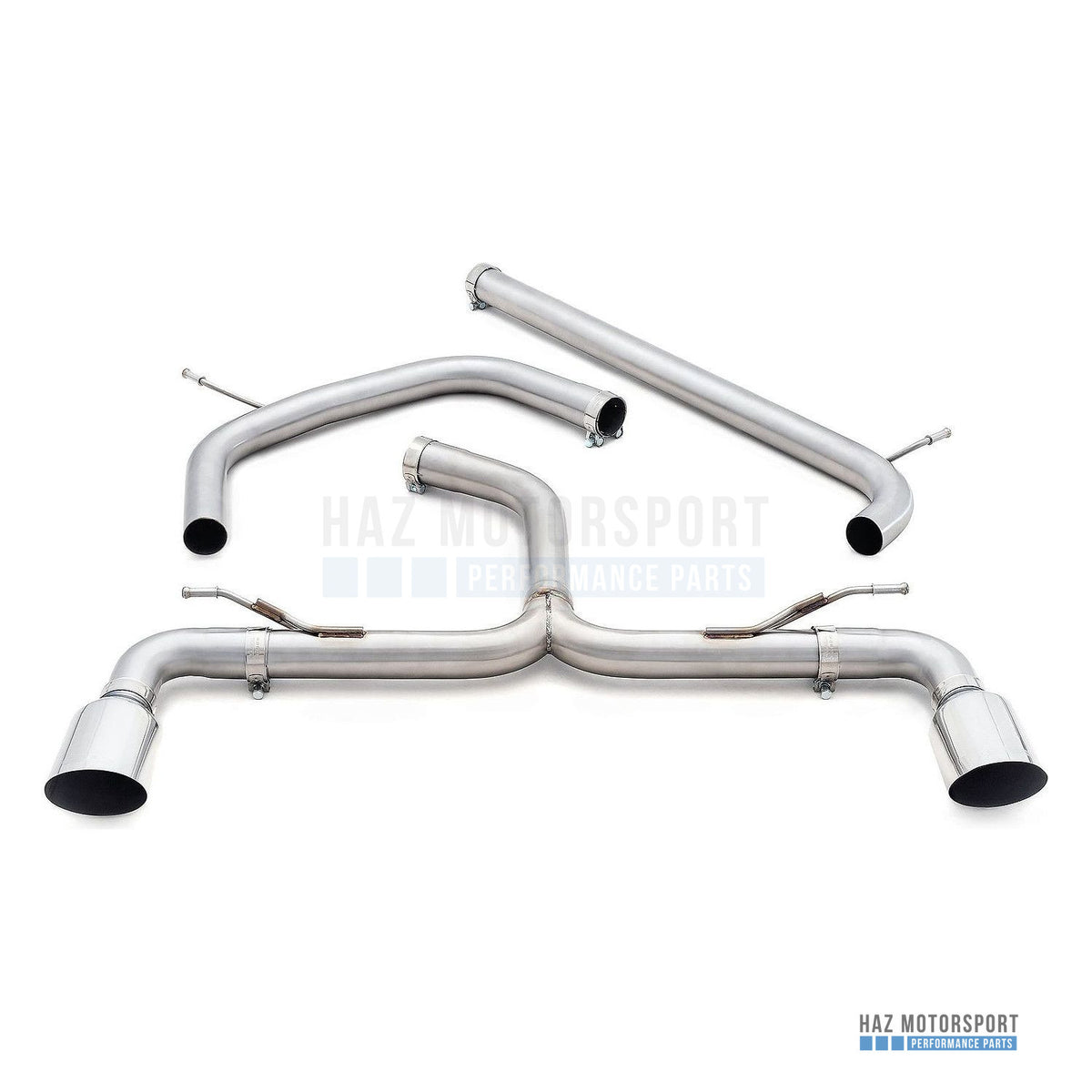 Cobra Sport GTI Style Dual Exit Venom GPF Back Exhaust – VW Golf R-Line Mk8 1.5 TSI (2020 on) - Cobra Sport