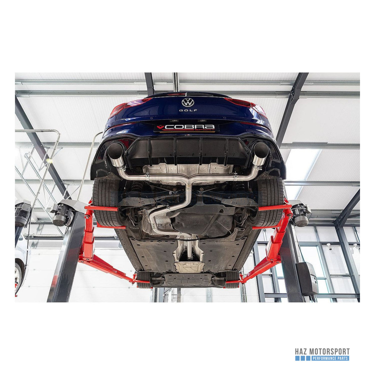 Cobra Sport GTI Style Dual Exit Venom GPF Back Exhaust – VW Golf R-Line Mk8 1.5 TSI (2020 on)