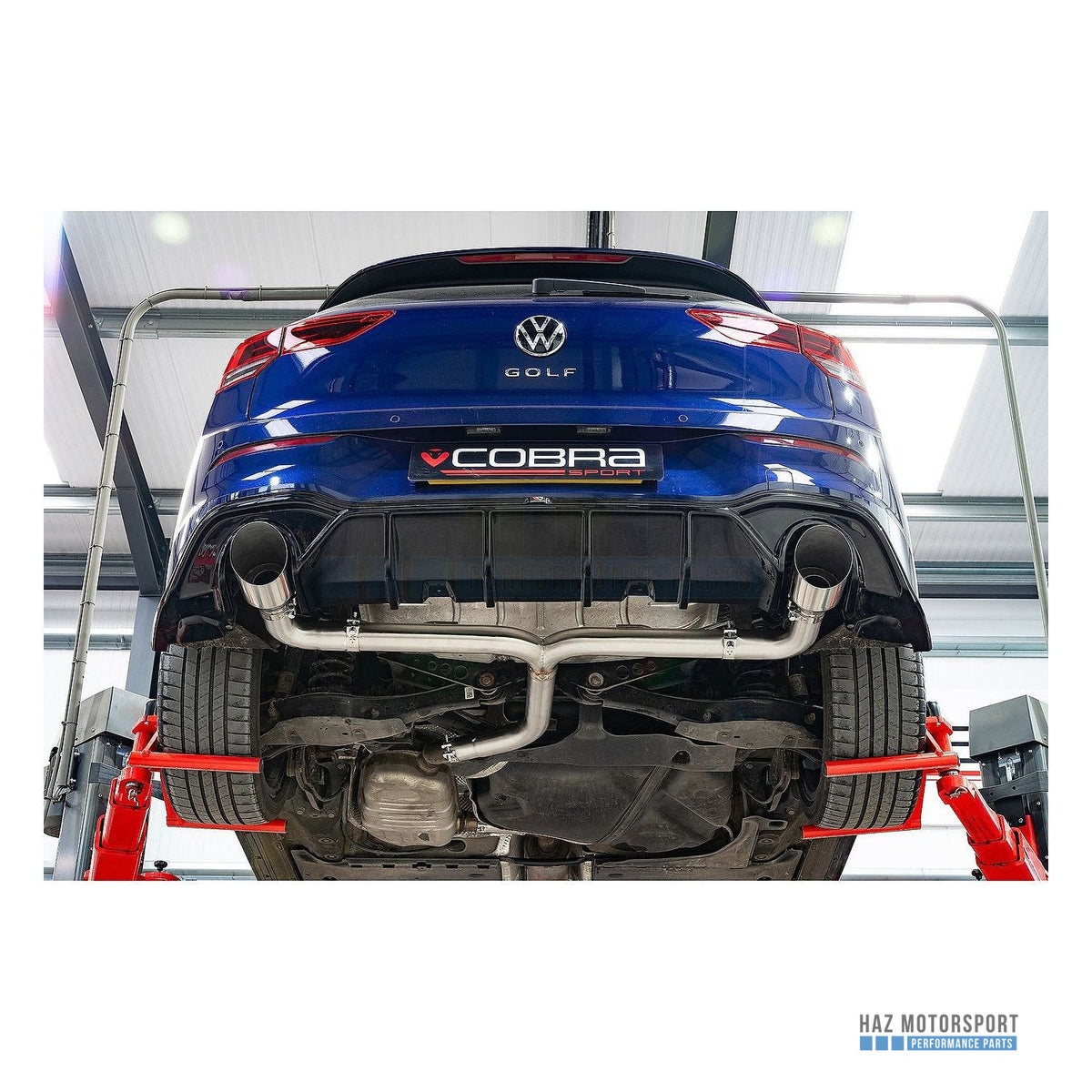 Cobra Sport GTI Style Dual Exit Rear Box Section – VW Golf R-Line Mk8 1.5 TSI (2020 on)
