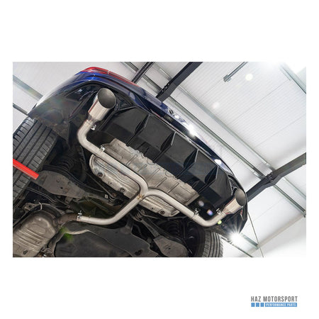 Cobra Sport GTI Style Dual Exit Rear Box Section – VW Golf R-Line Mk8 1.5 TSI (2020 on)