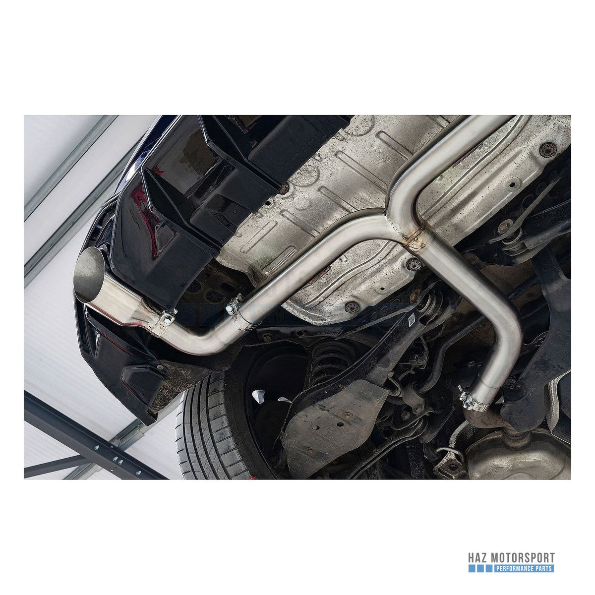 Cobra Sport GTI Style Dual Exit Rear Box Section – VW Golf R-Line Mk8 1.5 TSI (2020 on)
