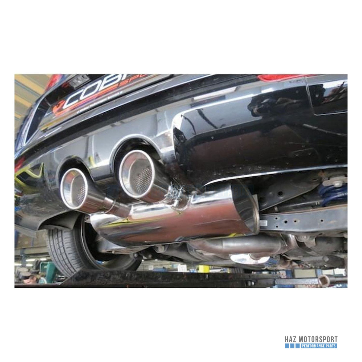 Cobra Sport Turbo Back Exhaust – VW Golf R Mk6 2.0 TSI 5K (2009–2012)