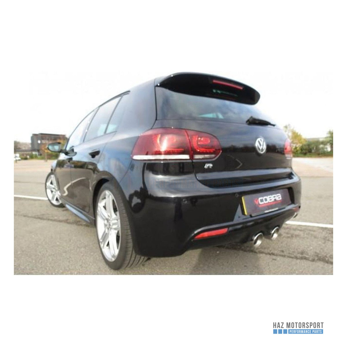 Cobra Sport Turbo Back Exhaust – VW Golf R Mk6 2.0 TSI 5K (2009–2012)