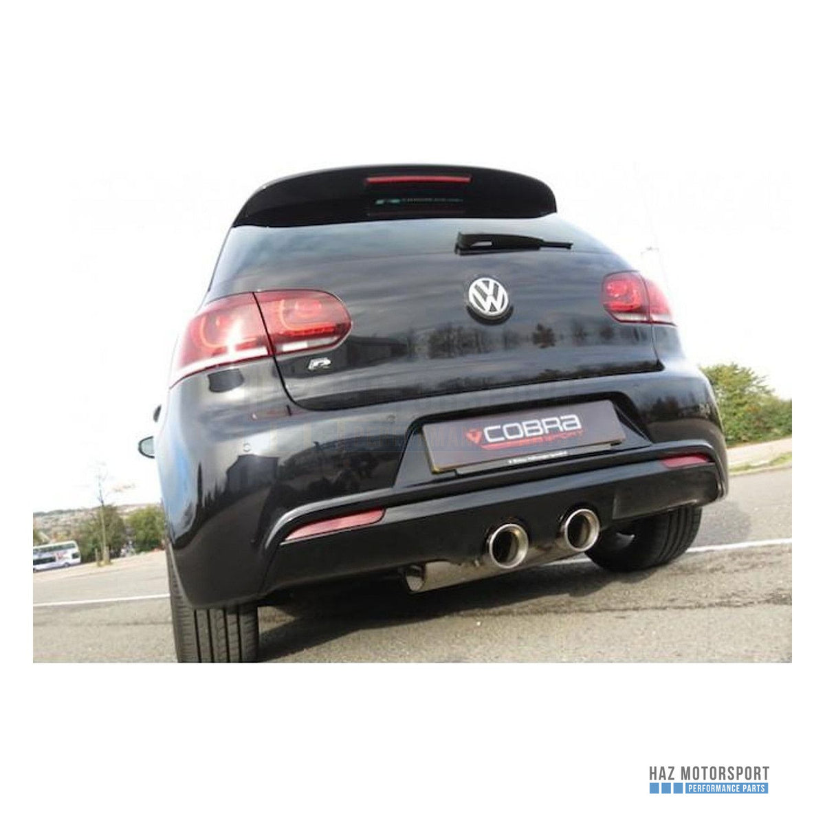 Cobra Sport Turbo Back Exhaust – VW Golf R Mk6 2.0 TSI 5K (2009–2012)