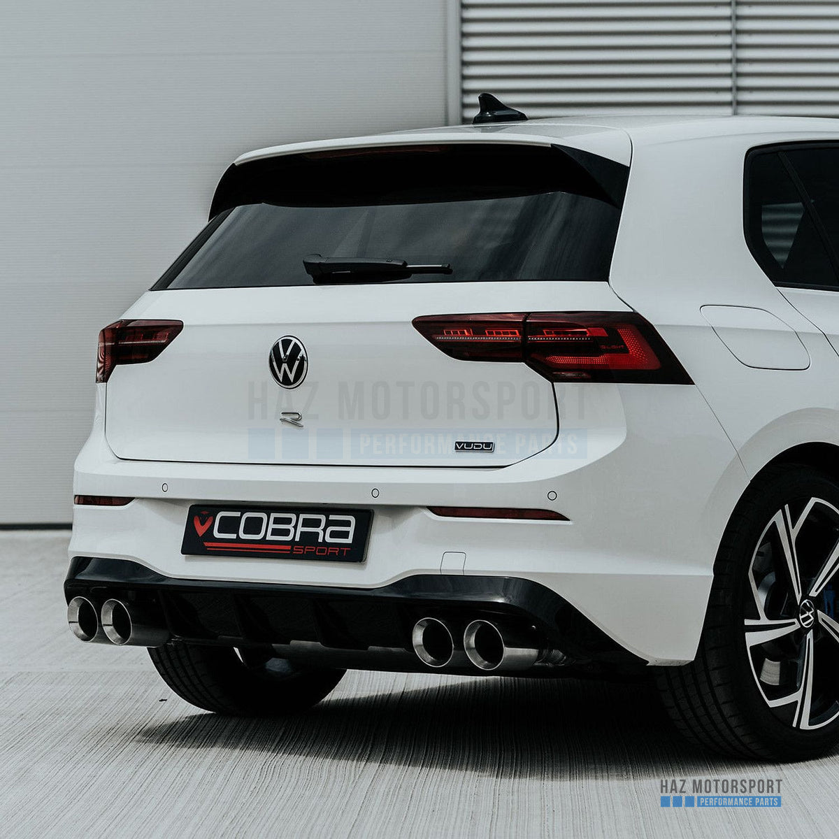 Cobra Sport Valved Turbo Back Exhaust – VW Golf R Mk8 2.0 TSI (2021 on)