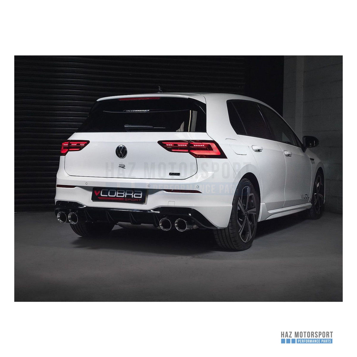 Cobra Sport Valved Turbo Back Exhaust – VW Golf R Mk8 2.0 TSI (2021 on)