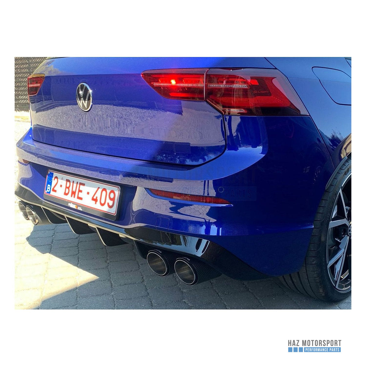Cobra Sport Valved Turbo Back Exhaust – VW Golf R Mk8 2.0 TSI (2021 on)