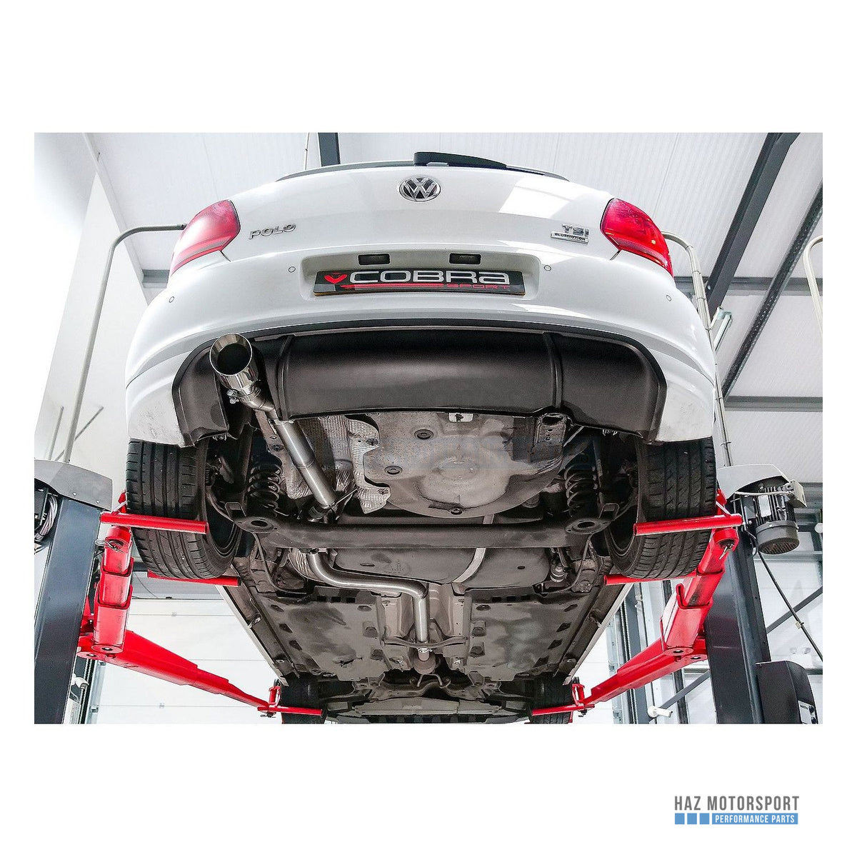Cobra Sport Venom Cat Back Exhaust – VW Polo R-Line 6C 1.2 TSI 90/110PS (2015–2017)