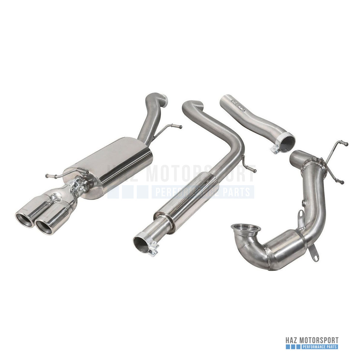 Cobra Sport Turbo Back Exhaust – VW Polo GTI 6C 1.8 TSI (2015–2017) - Cobra Sport