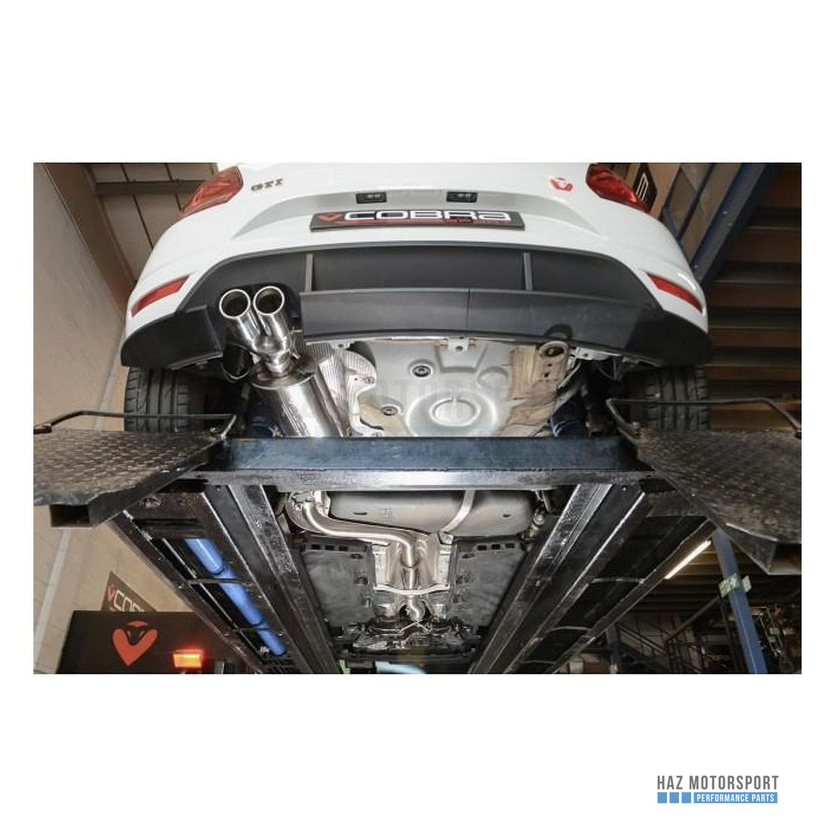 Cobra Sport Turbo Back Exhaust – VW Polo GTI 6C 1.8 TSI (2015–2017)