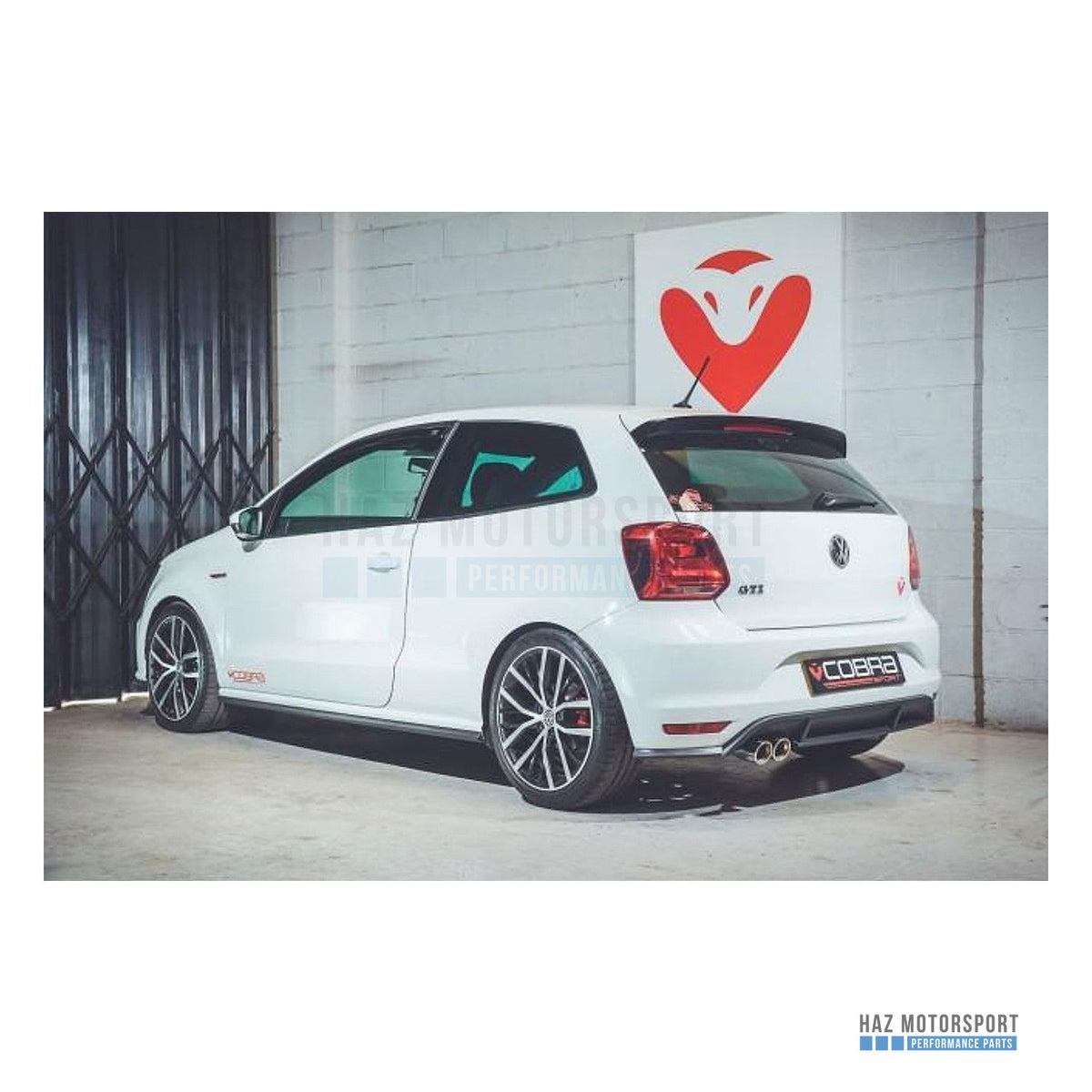Cobra Sport Turbo Back Exhaust – VW Polo GTI 6C 1.8 TSI (2015–2017)