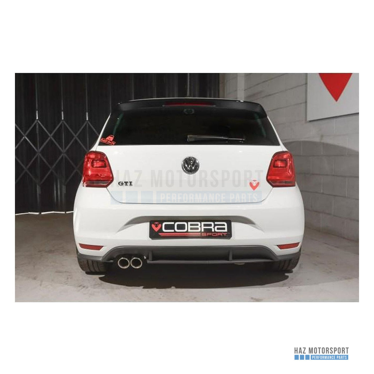 Cobra Sport Turbo Back Exhaust – VW Polo GTI 6C 1.8 TSI (2015–2017)