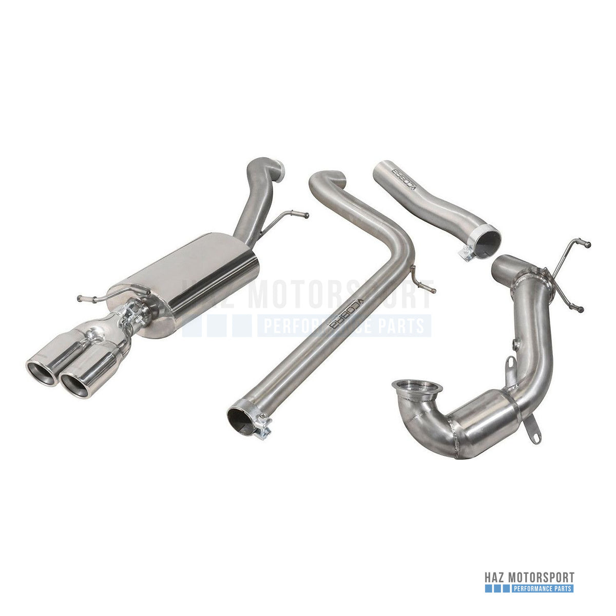 Cobra Sport Turbo Back Exhaust – VW Polo GTI 6C 1.8 TSI (2015–2017)