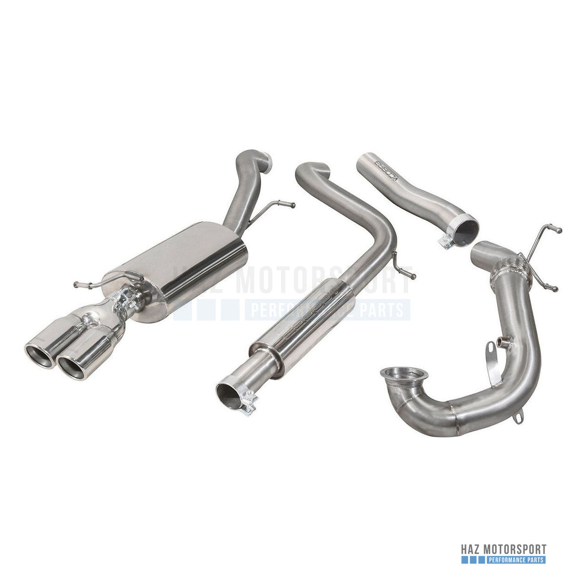 Cobra Sport Turbo Back Exhaust – VW Polo GTI 6C 1.8 TSI (2015–2017)