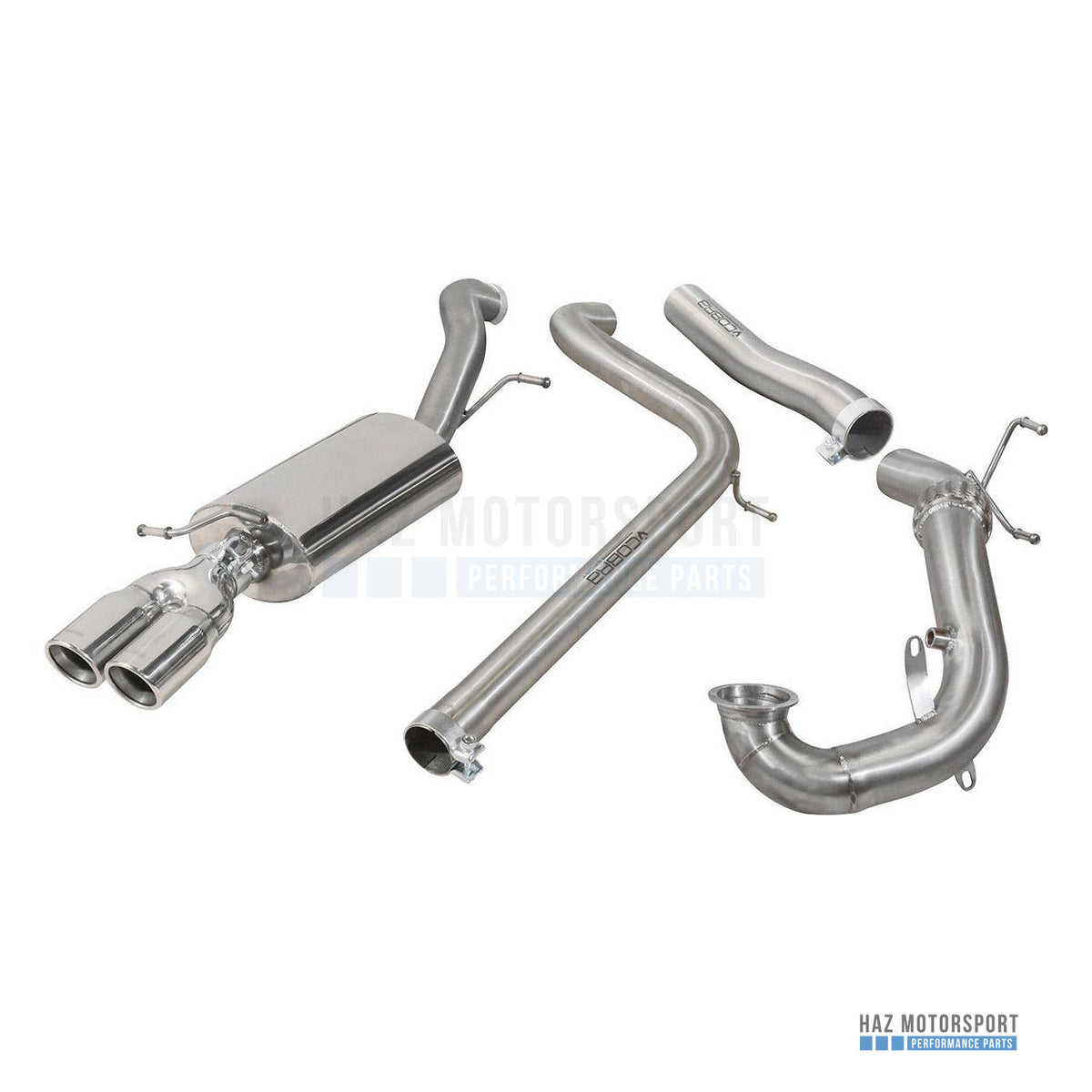 Cobra Sport Turbo Back Exhaust – VW Polo GTI 6C 1.8 TSI (2015–2017)
