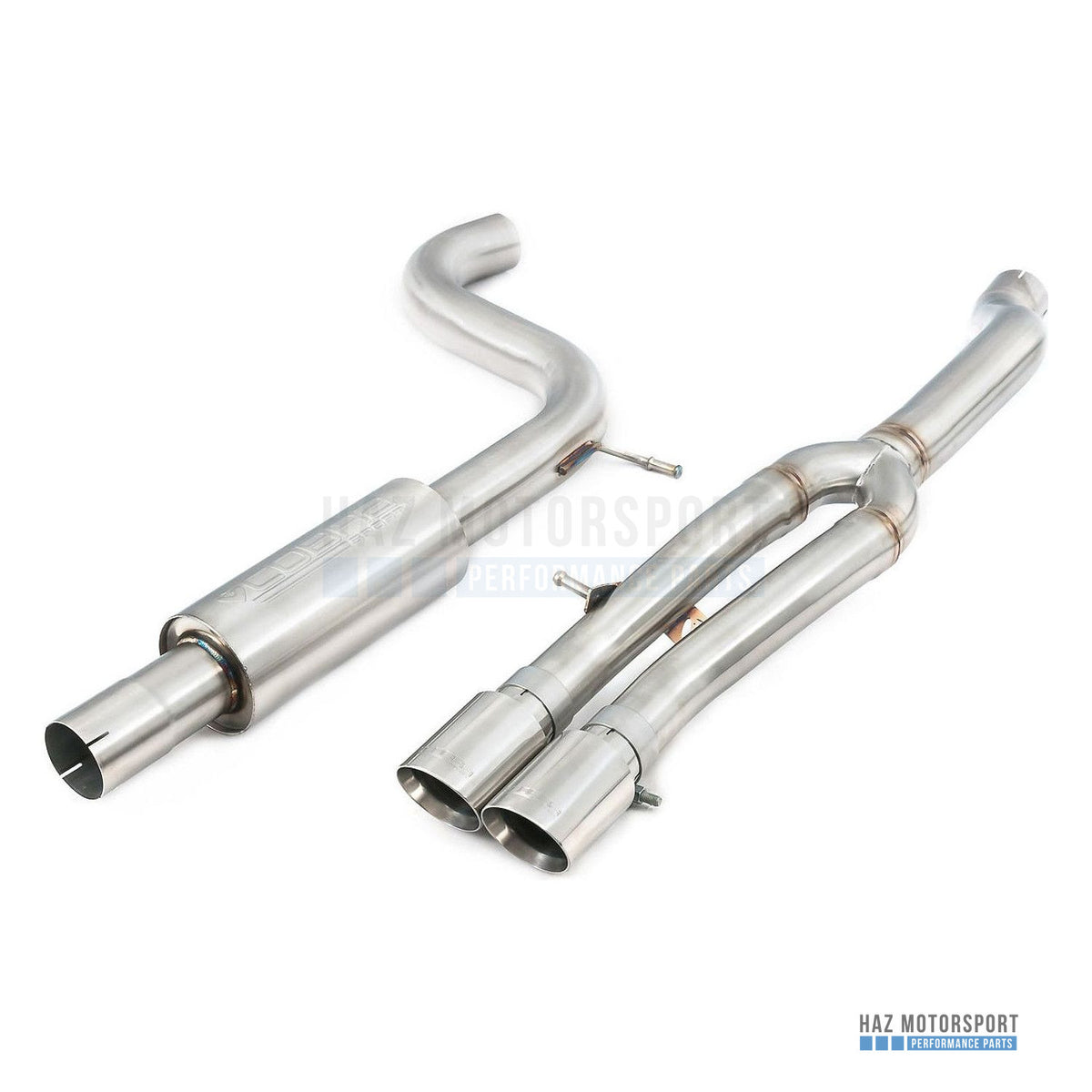Cobra Sport Venom Rear Box Delete Race Cat Back Exhaust – VW Polo GTI AW Mk6 2.0 TSI (2017–2018) - Cobra Sport