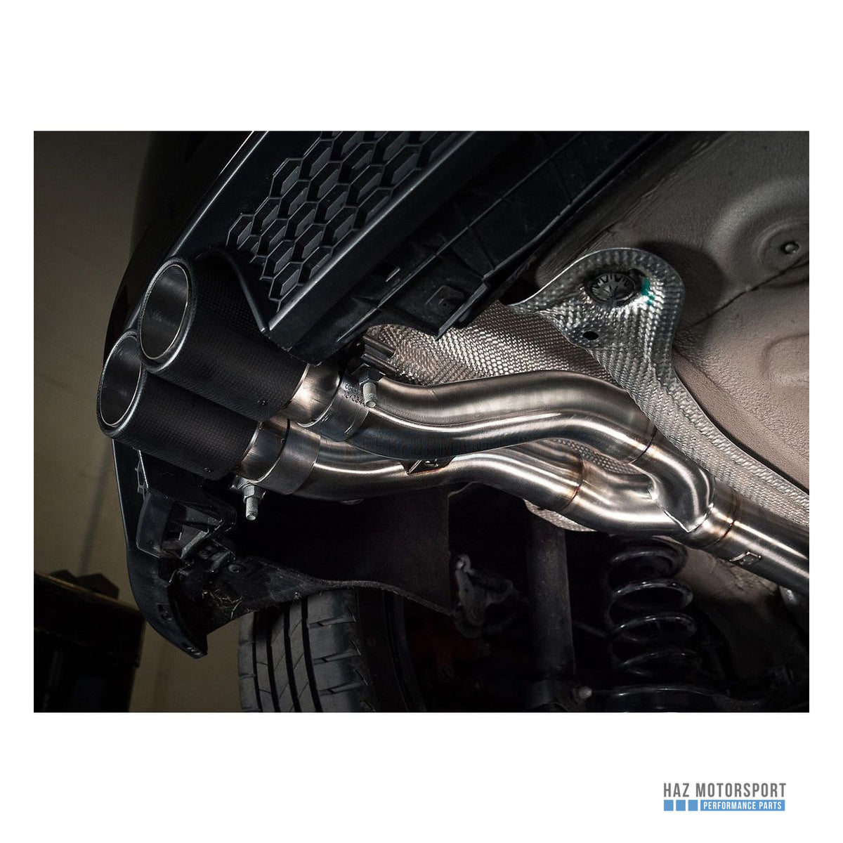 Cobra Sport Venom Rear Box Delete Race Cat Back Exhaust – VW Polo GTI AW Mk6 2.0 TSI (2017–2018)
