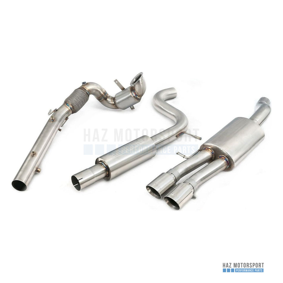 Cobra Sport Turbo Back Exhaust – VW Polo GTI AW Mk6 2.0 TSI (2019 on) - Cobra Sport