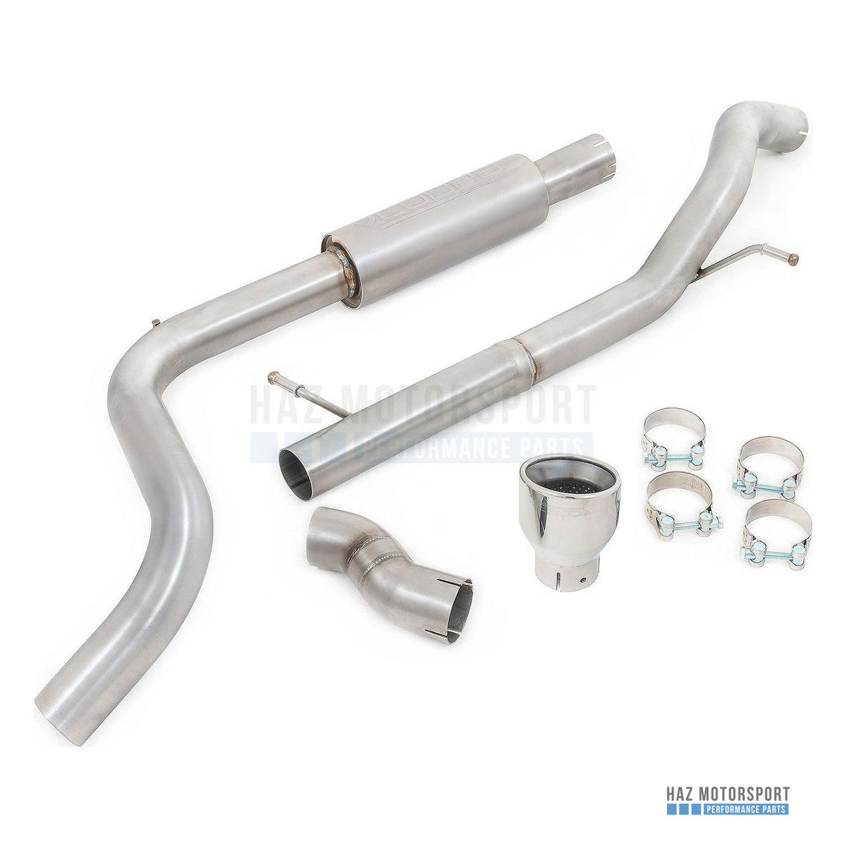 Cobra Sport Venom Cat Back Exhaust – VW Polo R-Line 6C 1.2 TSI 90/110PS (2015–2017)