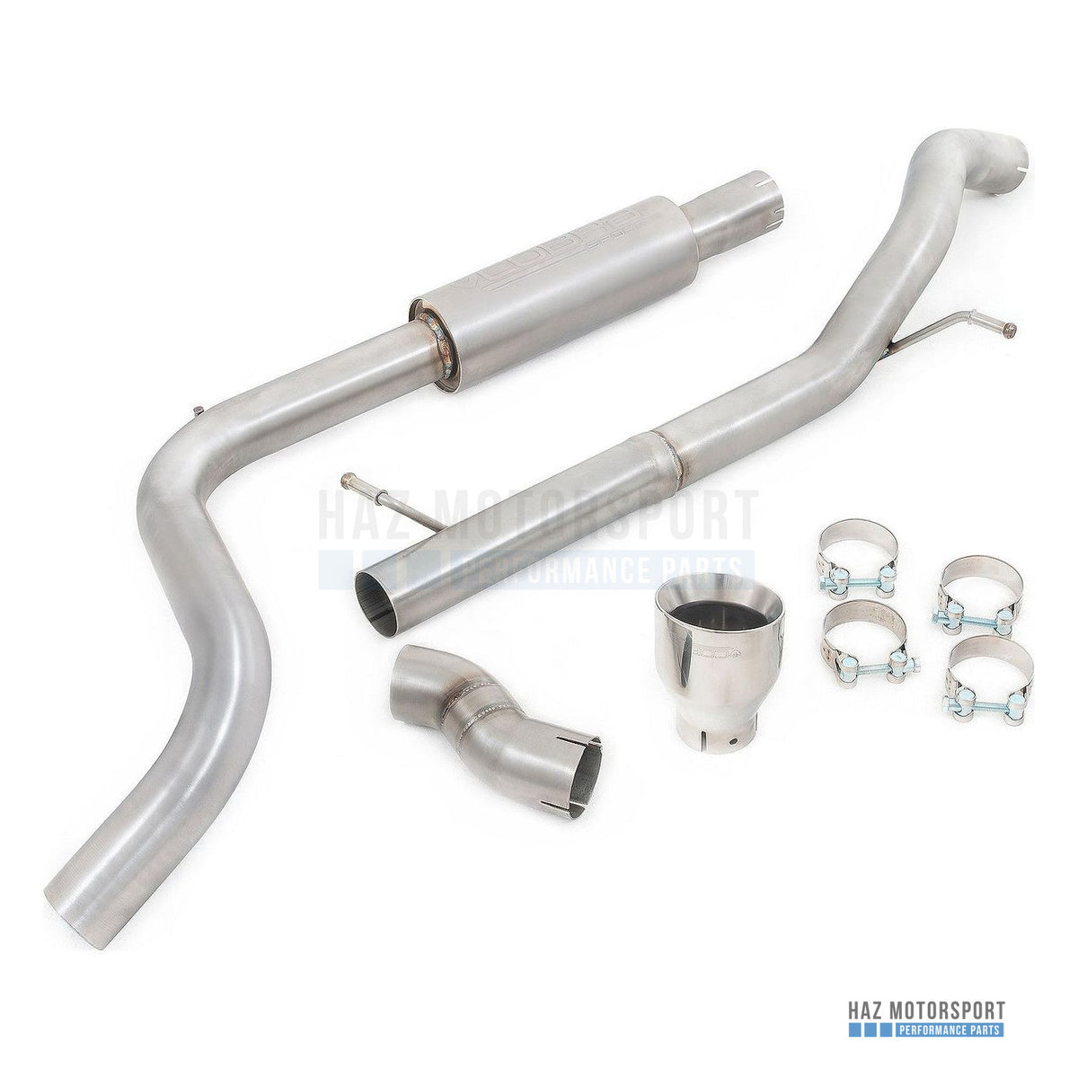 Cobra Sport Venom Cat Back Exhaust – VW Polo R-Line 6C 1.0 TSI 95/110PS (2015–2017)