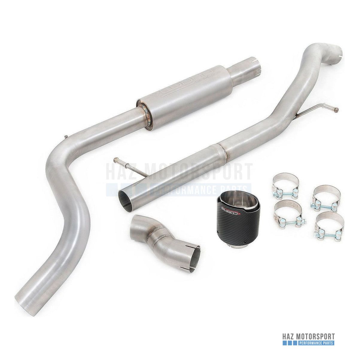 Cobra Sport Venom Cat Back Exhaust – VW Polo R-Line 6C 1.2 TSI 90/110PS (2015–2017)