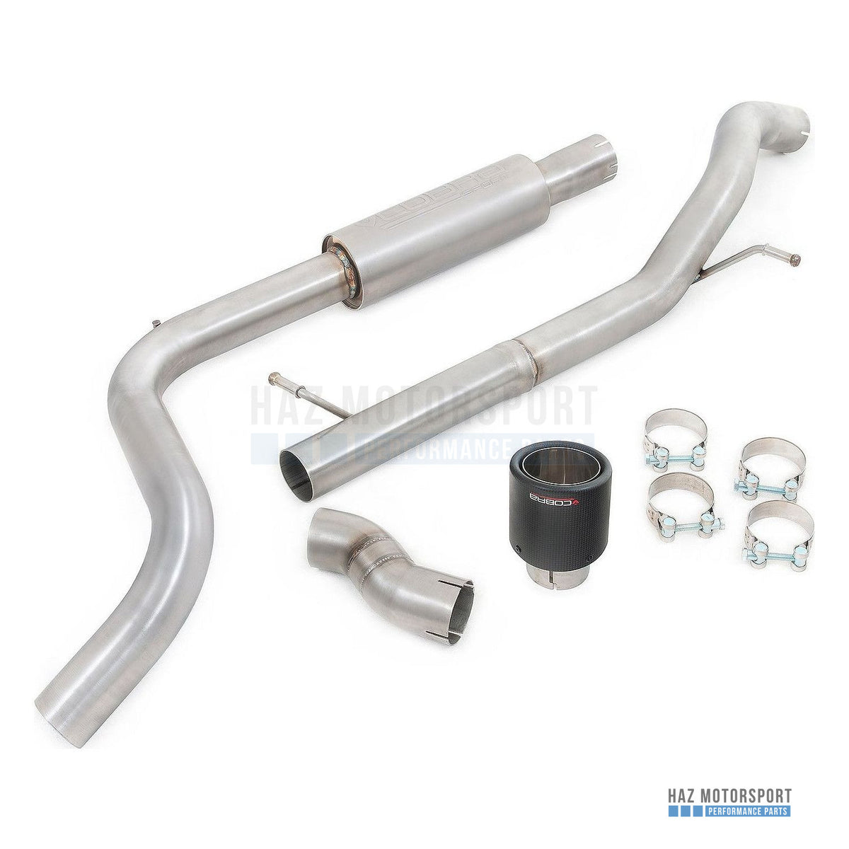 Cobra Sport Venom Cat Back Exhaust – VW Polo R-Line 6R 1.2 TSI 85/105PS (2009–2014)