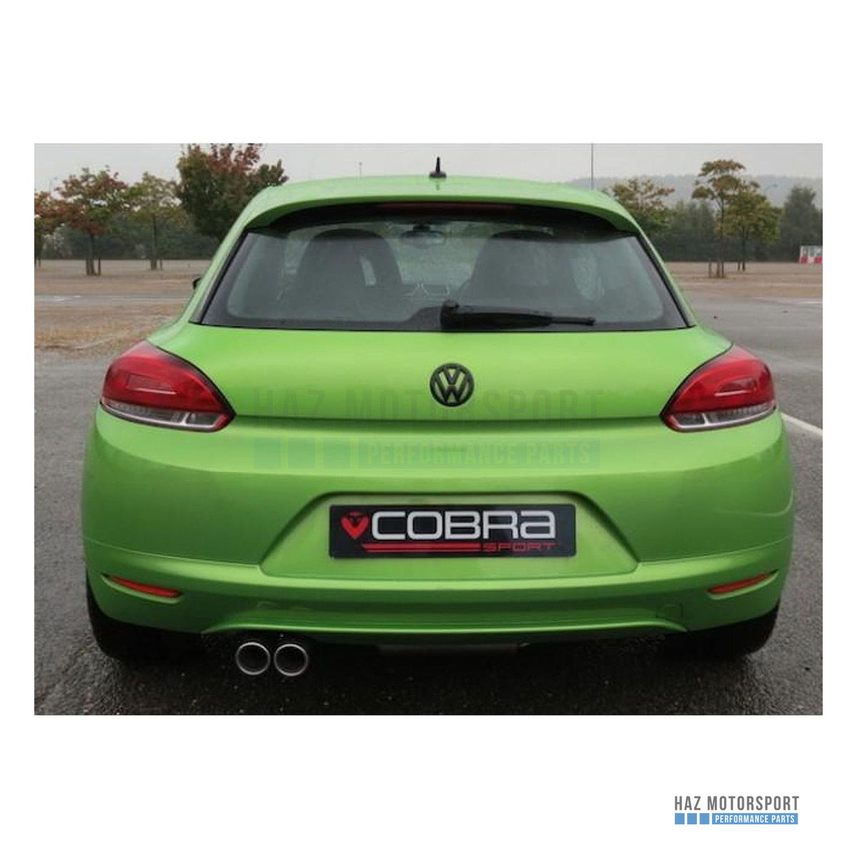 Cobra Sport Cat Back Exhaust – VW Scirocco 1.4 TSI (2008–2013)