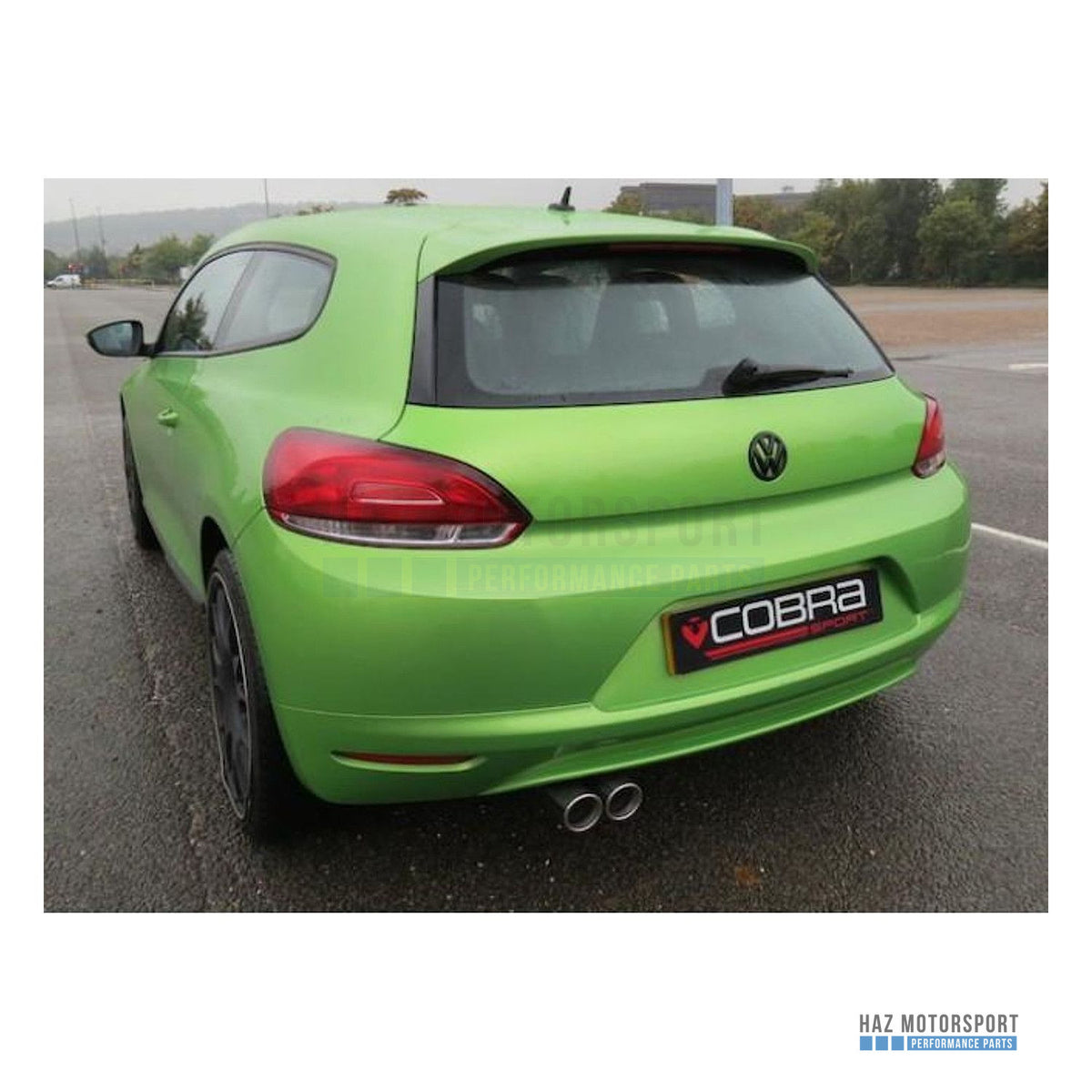 Cobra Sport Cat Back Exhaust – VW Scirocco 1.4 TSI (2008–2013)