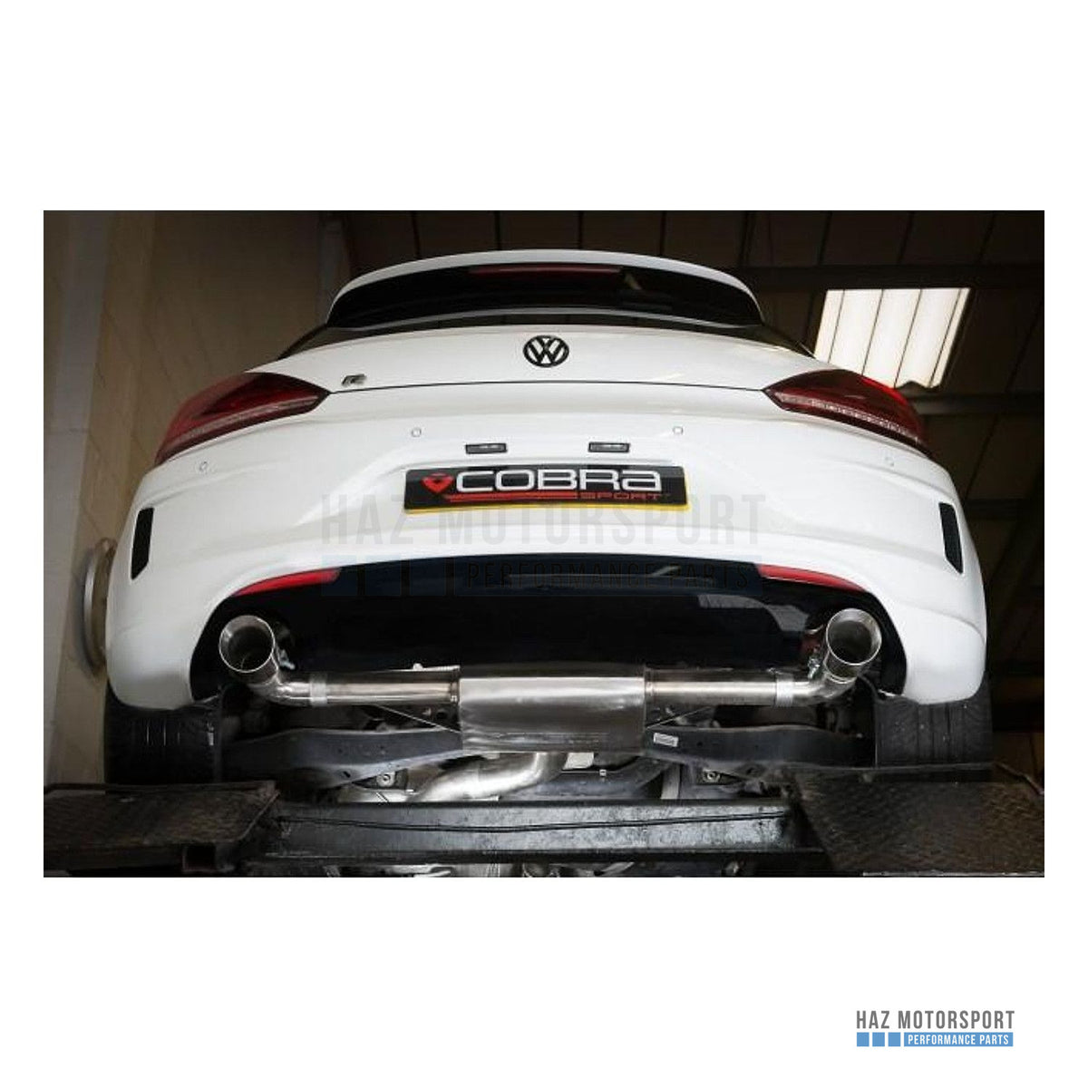 Cobra Sport Turbo Back Exhaust – VW Scirocco R 2.0 TSI (2009–2018)