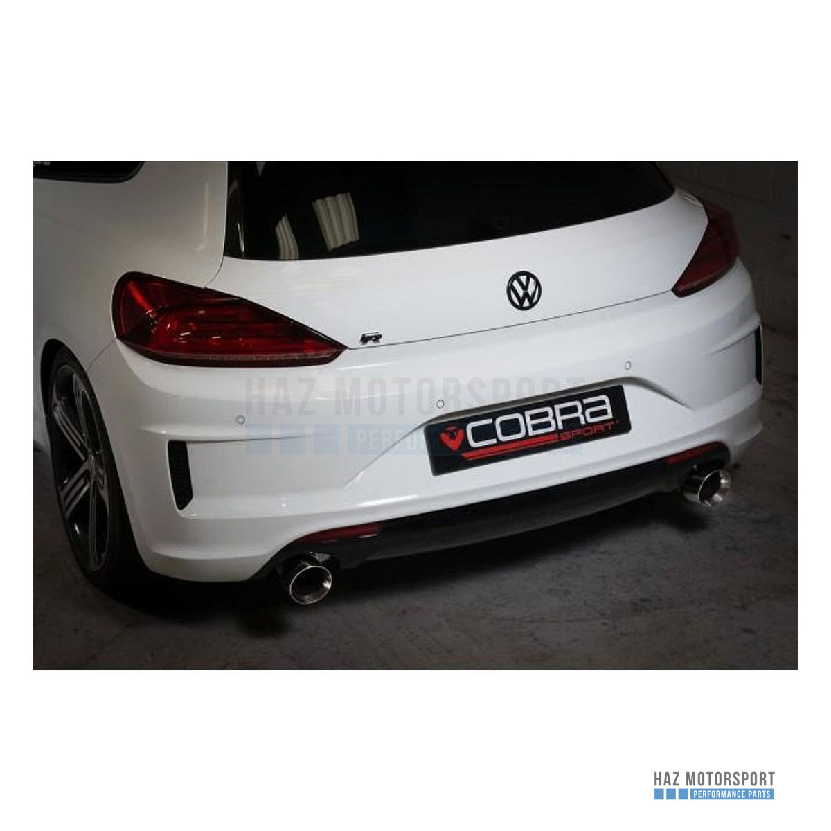 Cobra Sport Turbo Back Exhaust – VW Scirocco R 2.0 TSI (2009–2018)