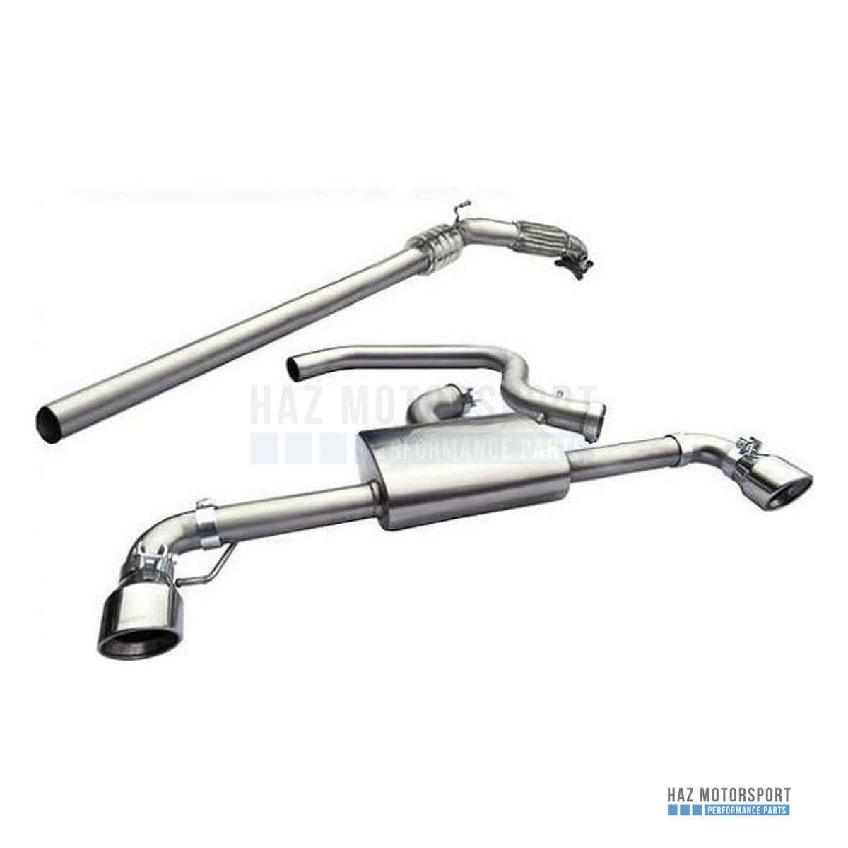 Cobra Sport Turbo Back Exhaust – VW Scirocco R 2.0 TSI (2009–2018)
