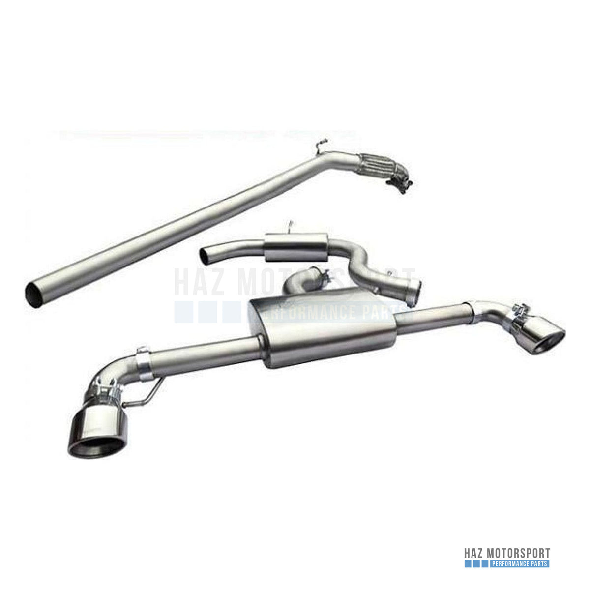 Cobra Sport Turbo Back Exhaust – VW Scirocco R 2.0 TSI (2009–2018)