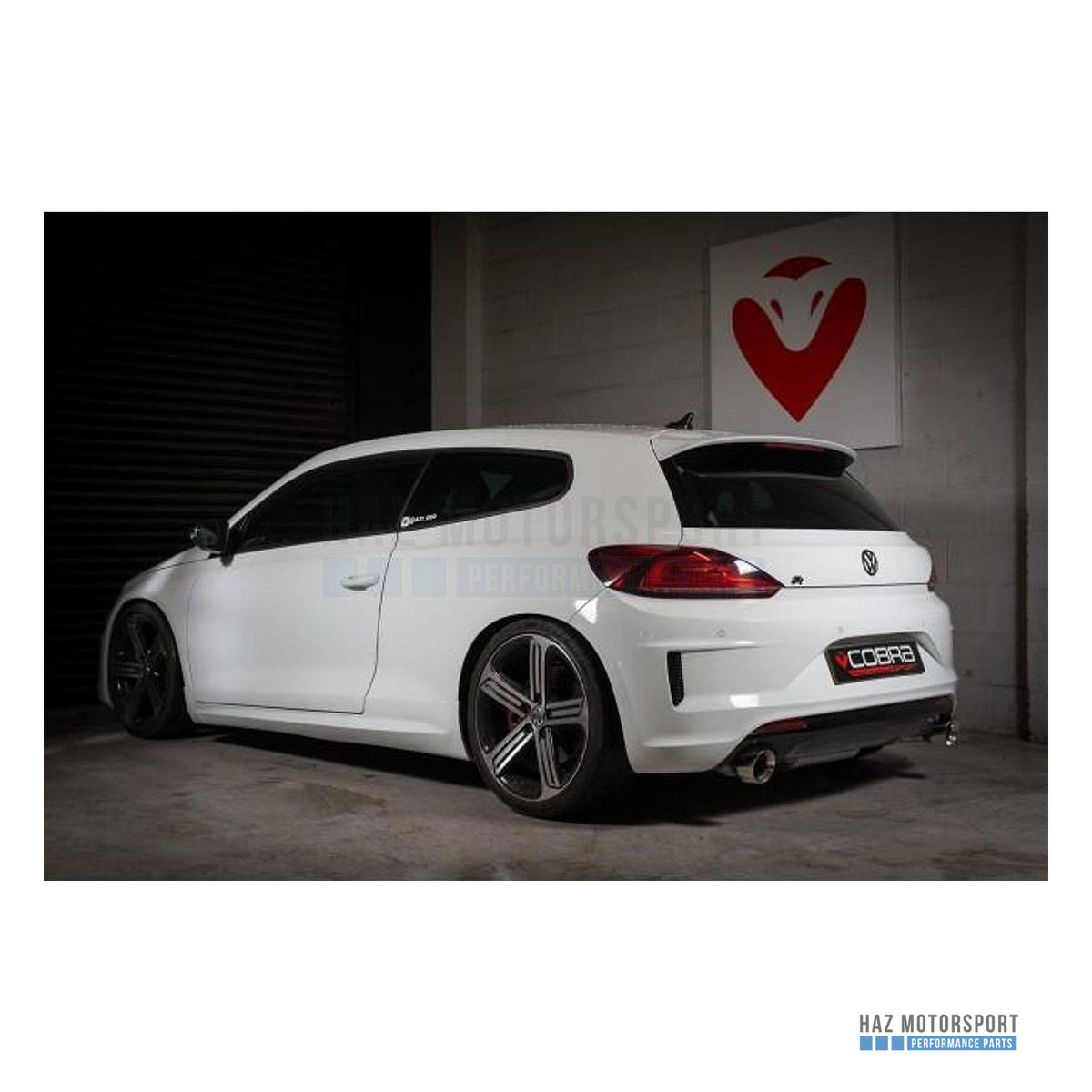 Cobra Sport Venom Box Delete Race Cat Back Exhaust – VW Scirocco R 2.0 TSI (2009–2018)