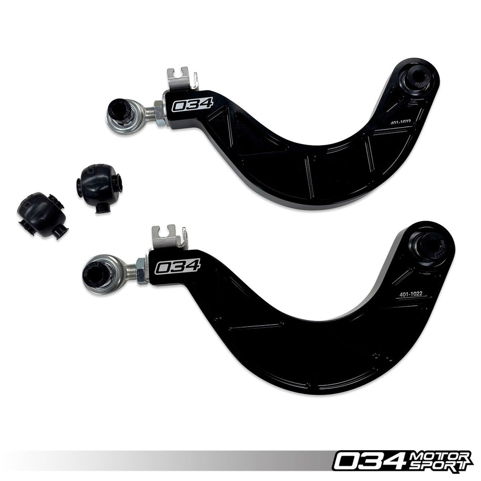 034Motorsport Adjustable Rear Upper Camber Arms - Golf GTI R, Audi A3 S3 RS3 TT 1