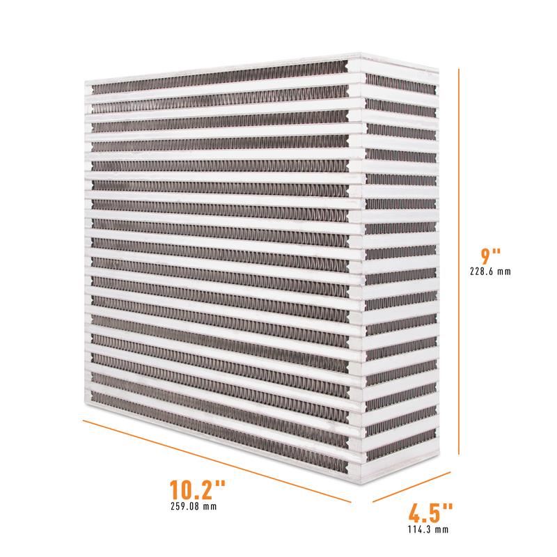 Mishimoto Universal Air-to-Air Race Intercooler Core, 10.20 x 9.00 x 4.50