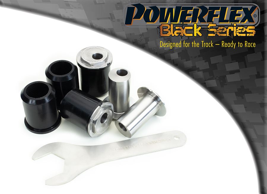 Powerflex Black Front Upper Arm Bush Camber Adjustable PFF36-604GBLK 4 Included