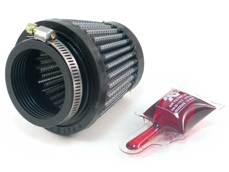 K&N Air Filter High-Flow Performance Washable Reusable Oiled Drop-In Cold Air