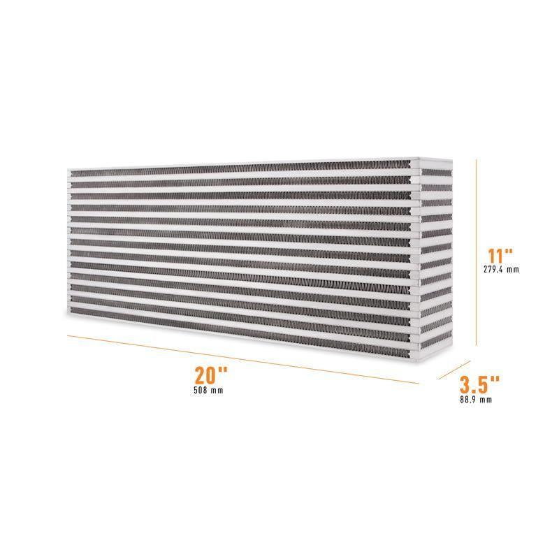 Mishimoto Universal Air-to-Air Race Intercooler Core, 22.00 x 11.00 x 3.50