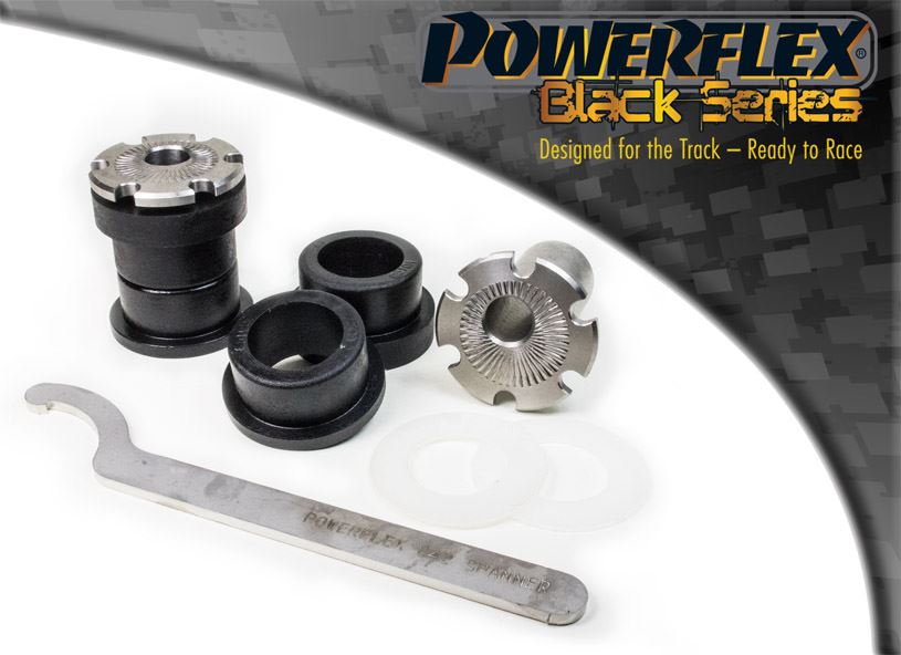 Powerflex Black Rear Upper Arm Inner Front Adjustable PFR69-510GBLK (2 Included)