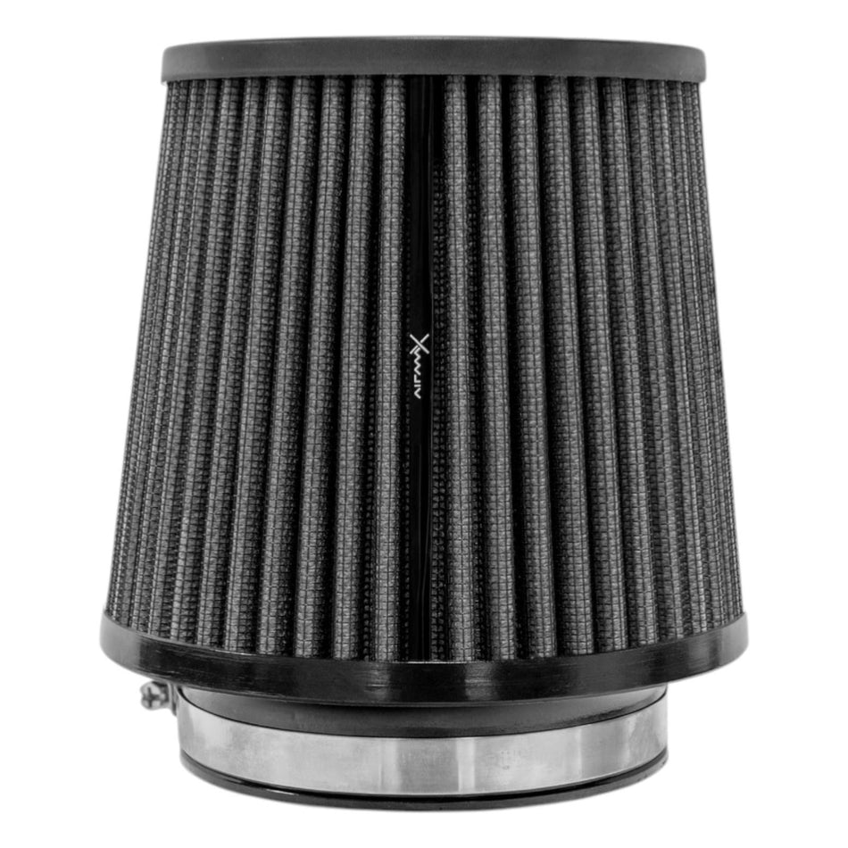 Pipercross Performance AirMax Pleated Cone Air Filter 4" Rubber Neck
