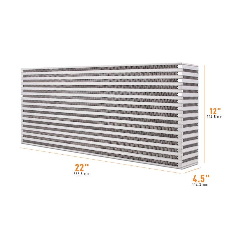 Mishimoto Universal Air-to-Air Race Intercooler Core, 22.00 x 12.00 x 4.50