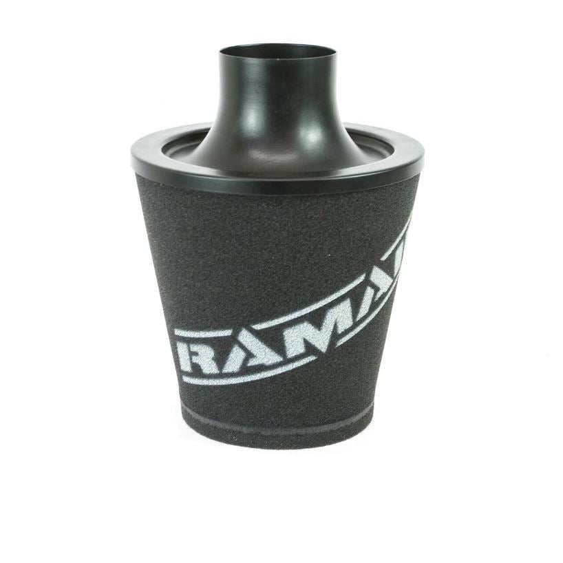 Ramair Performance Alloy Neck Jet Stream Medium Cone Air Foam Filter 70mm OD