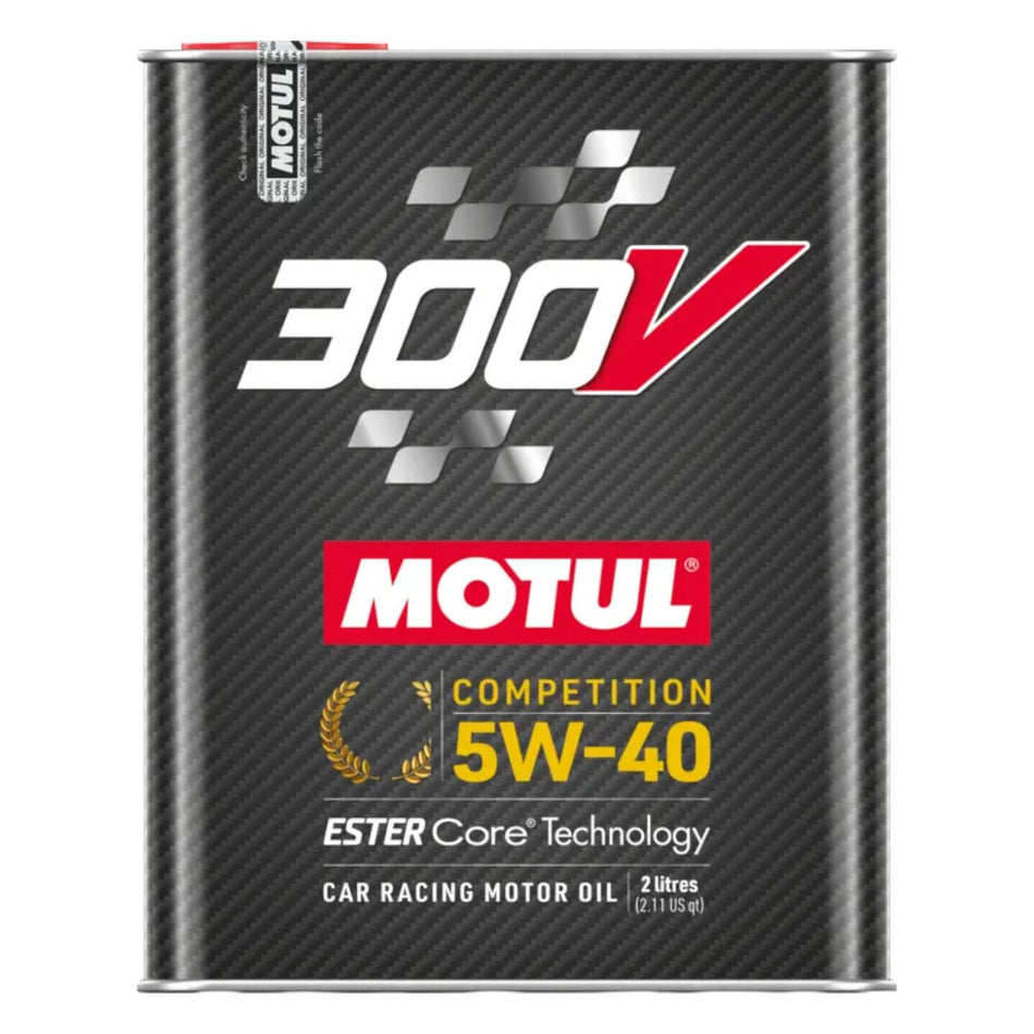 2L Motul 300V 5w40 Engine Oil 4T Motorsport Competition Car Fully Synthetic
